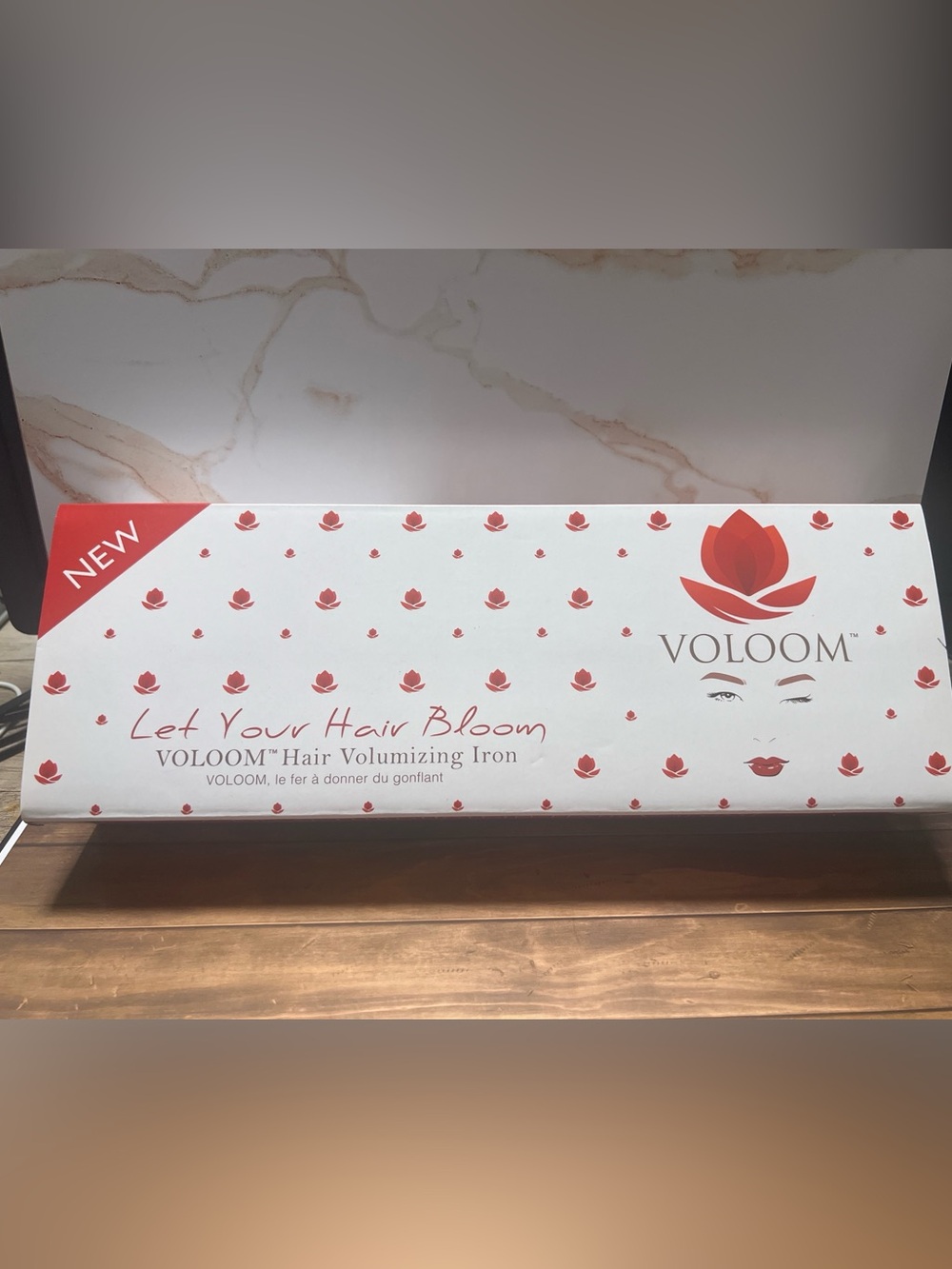 VOLOOM Pink Hair Volumizing Iron - Let Your Hair Bloom